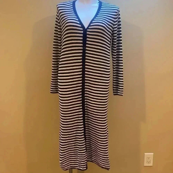 Zara  Striped knit cardigan - Picture 11 of 14